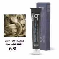 رنگ مو مدل طبیعی شماره 6.81  رنگ بلوند کنفی تیره حجم 100 میلی لیتر سلتون