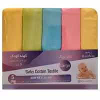 کهنه کودک رینبو مدل L-Col بسته 5 عددی