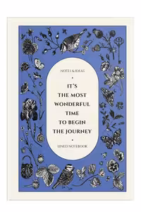 دفتر سایز A5 زمینه آبی Its The Most