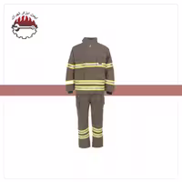 لباس عملیاتی اطفا حریق، رنگ خاکی