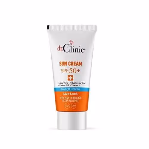 کرم ضد آفتاب دکتر کلینیک Dr. Clinic مدل Sun cream مناسب انواع پوست حجم 50 میل