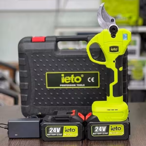 قیچی شارژی باغبانی ایتو اصل با تیغه 4 سانتی مدل eito-24v (تمام صنعتی)