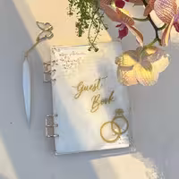 دفتر و خودکار رزینی یادبود دفتر عقدکنان دفتر نامزدی