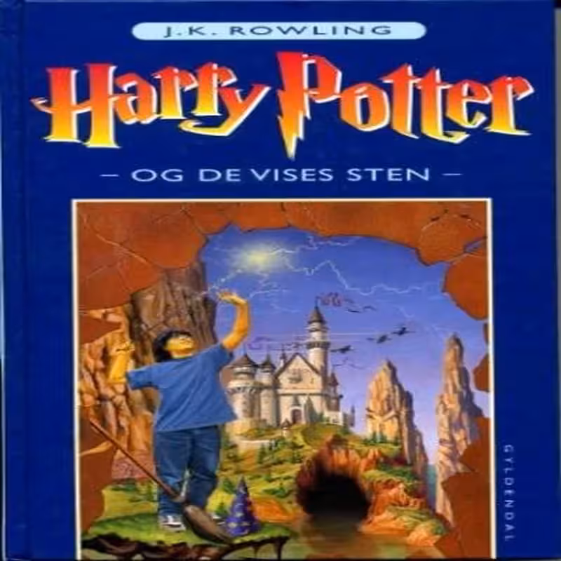 هری پاتر و سنگ جادو | کتاب رمان دانمارکی Harry Potter og de vises sten
