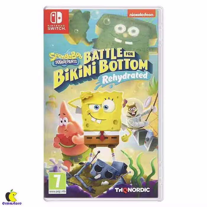 خرید بازی باب اسفنجی : Battle for Bikini Bottom Rehydrated برای نینتندو سوییچ