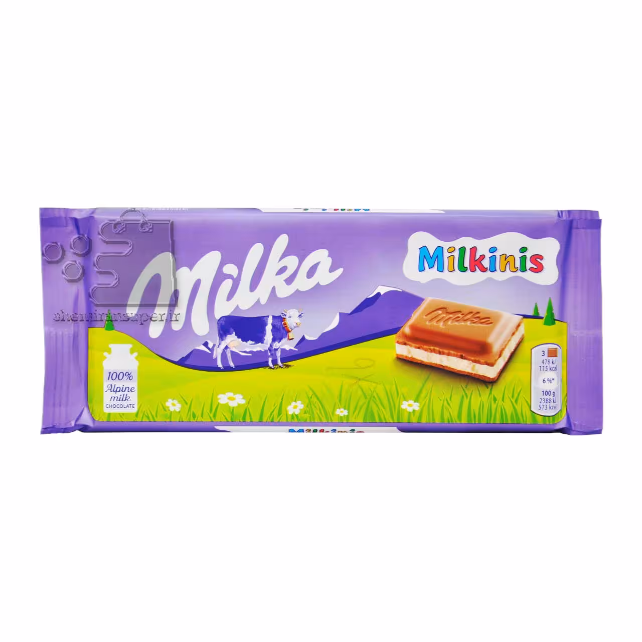 شکلات شیری میلکینیز 100 گرم میلکا - milka