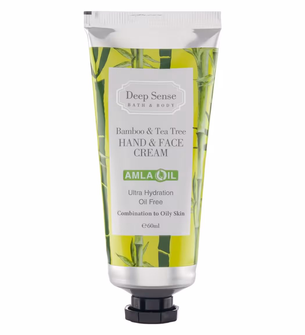 کرم مرطوب کننده دست درخت چای و بامبو دیپ سنس