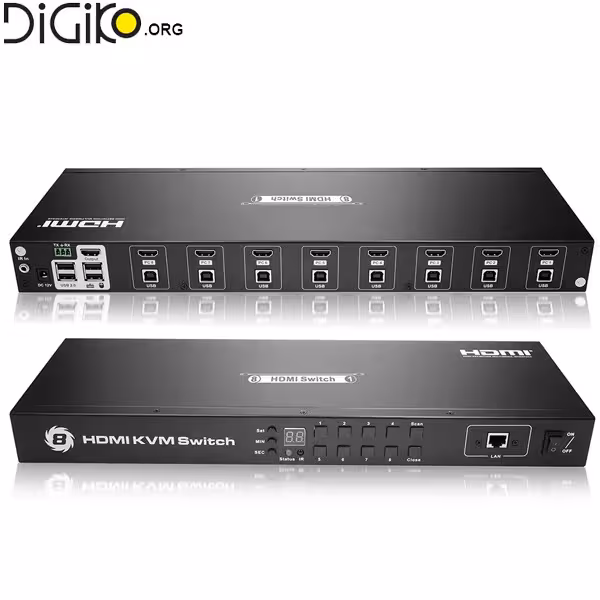 KVM سوئیچ 8 پورت HDMI USB مارک لایمستون