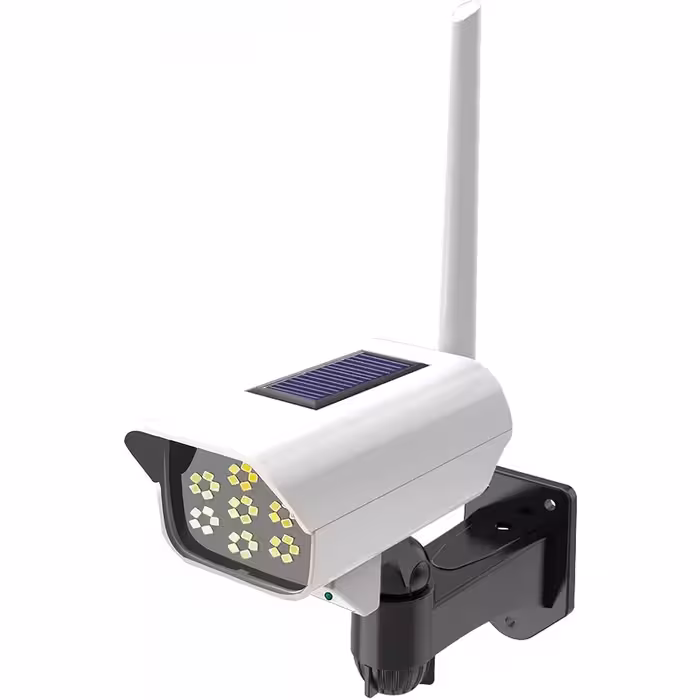 چراغ شارژی هوشمند سنسور حرکتی خورشیدی ضدآب اسمایلینگ‌شارک SMILING SHARK HS-V79  طرح دوربین مداربسته