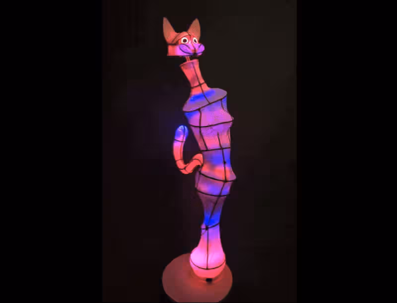 Finnecat مجسمه آباژور