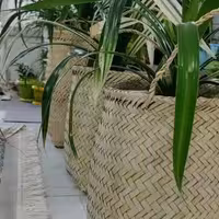 کاور گلدان حصیری سایز بزرگ