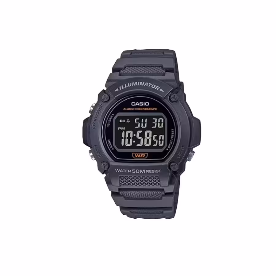 ساعت مچی کاسیو مدل CASIO-W-219H-8B