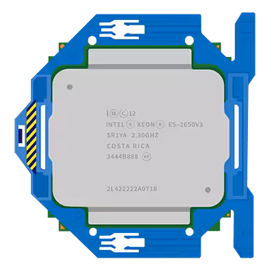 Intel Xeon E5-2650v3 (2.3GHz/10-core/25MB/105W)