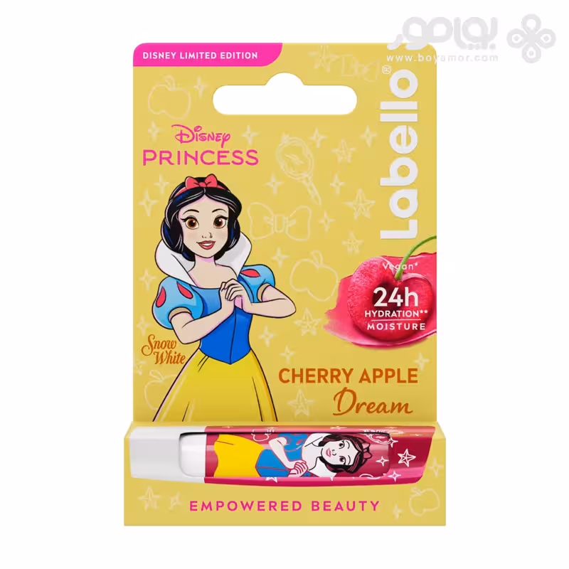 بالم لب بچگانه لابلو سری DISNEY SNOW WHITE رایحه سیب و گیلاس