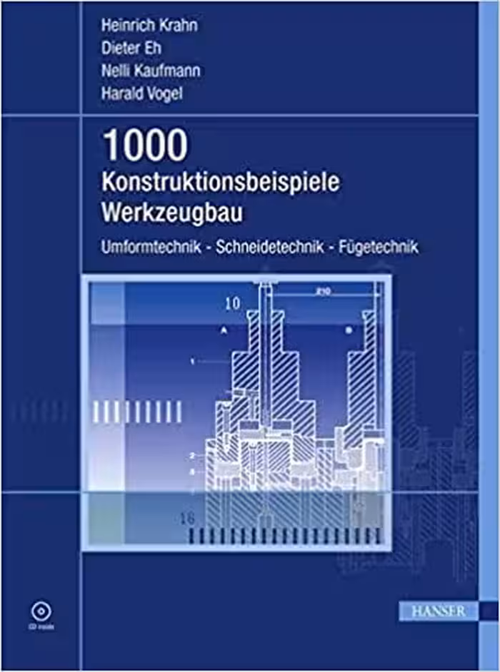 خرید و دانلود نسخه کامل کتاب 1000 Konstruktionsbeispiele Werkzeugbau - Pdf