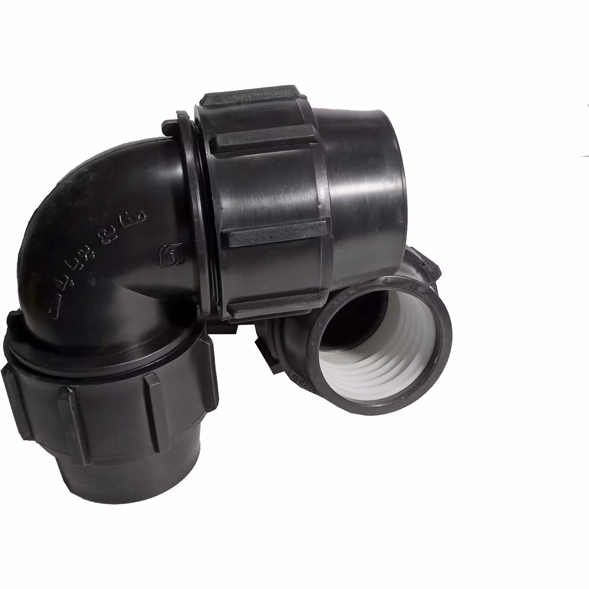 زانو مساوی پلی اتیلن   پیچی 50 پویا