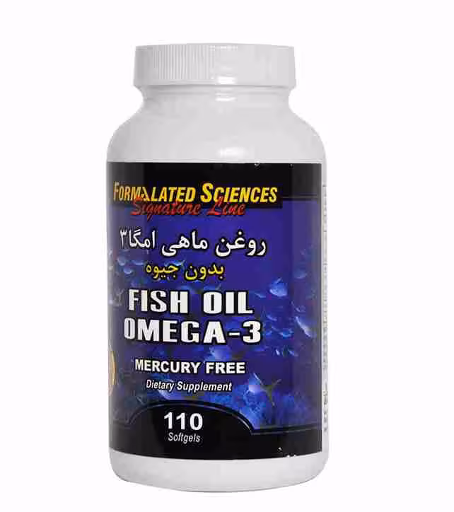 سافت ژل روغن ماهی امگا 3 بدون جیوه (110 عدد)