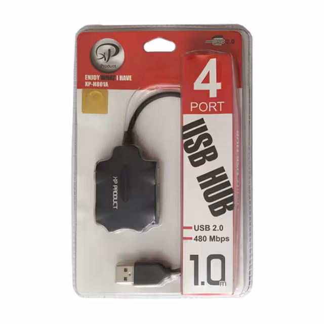 هاب 4 پورت USB 20 ایکس پی پروداکت مدل xp-h801