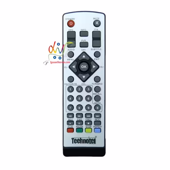 کنترل گیرنده دیجیتال تکنوتل