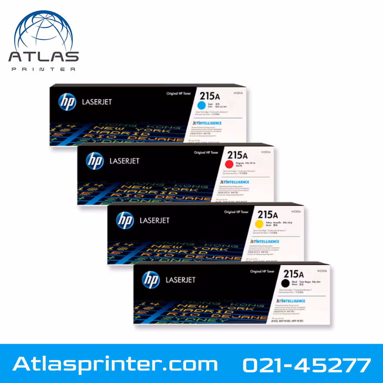 کارتریج ست چهار رنگ اچ پی HP 215A