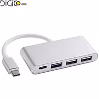 هاب USB با پورت تایپ سی