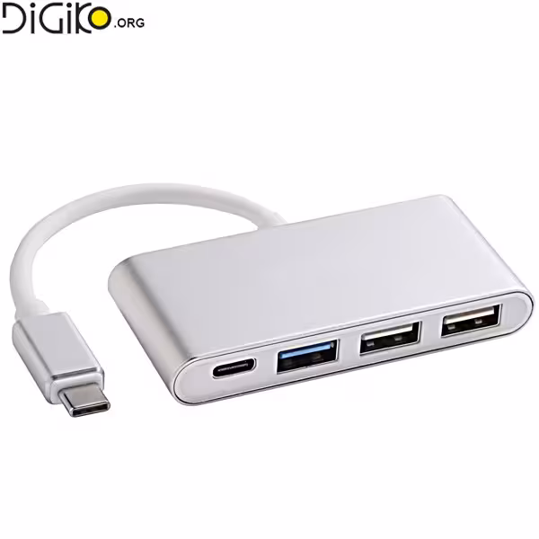 هاب USB با پورت تایپ سی