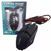 موس سیمدار گیمینک 7 کلید LED دار Sabit GM-100