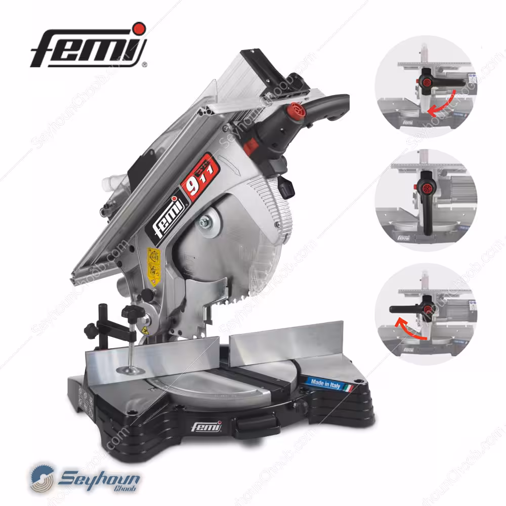 فارسی بر ترکیبی فمی مدل femi 911-EVO-8436047 با قطر 305 میلی‌متری 1600 وات
