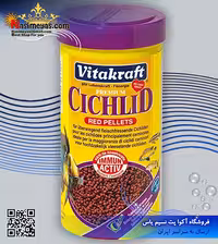 غذای سیچلاید رد 250 میل Cichlid Red ویتاکرافت
