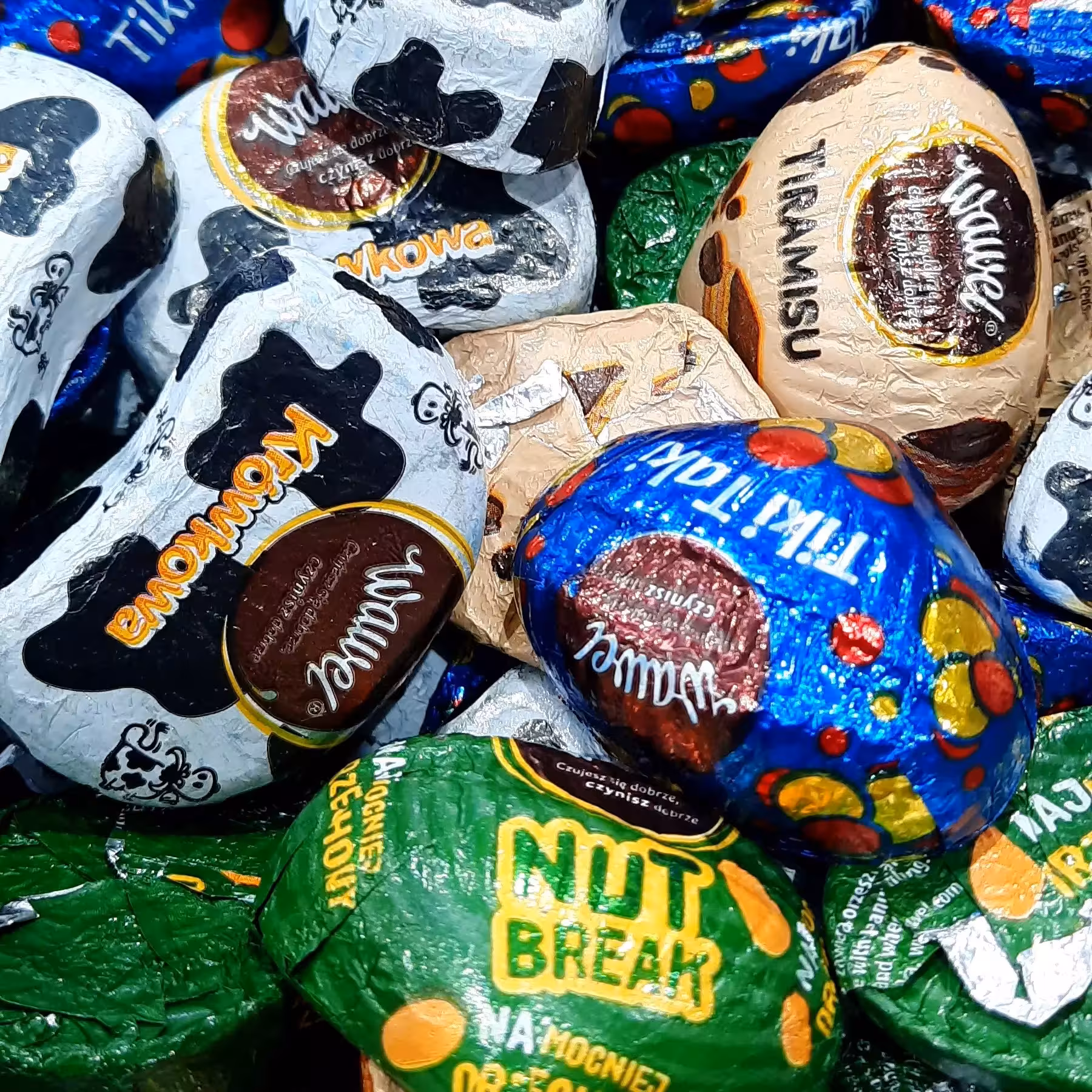 شکلات 4طعم لهستانی 100 گرمی