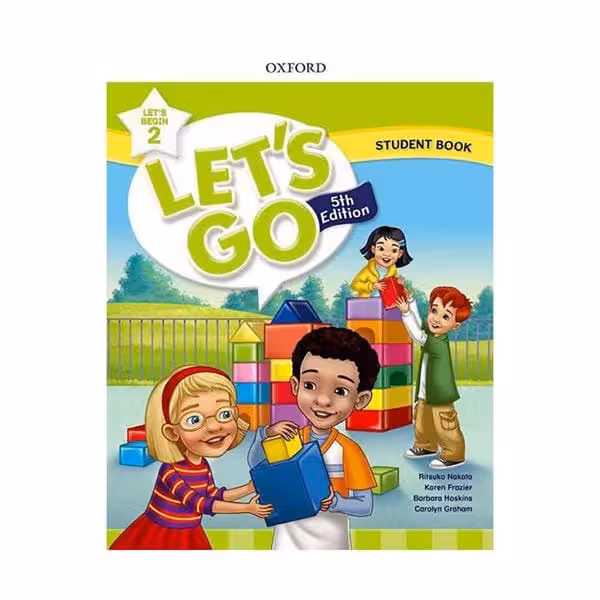 خرید کتاب Lets Go Begin 2 ویرایش پنجم  SB WB DVD