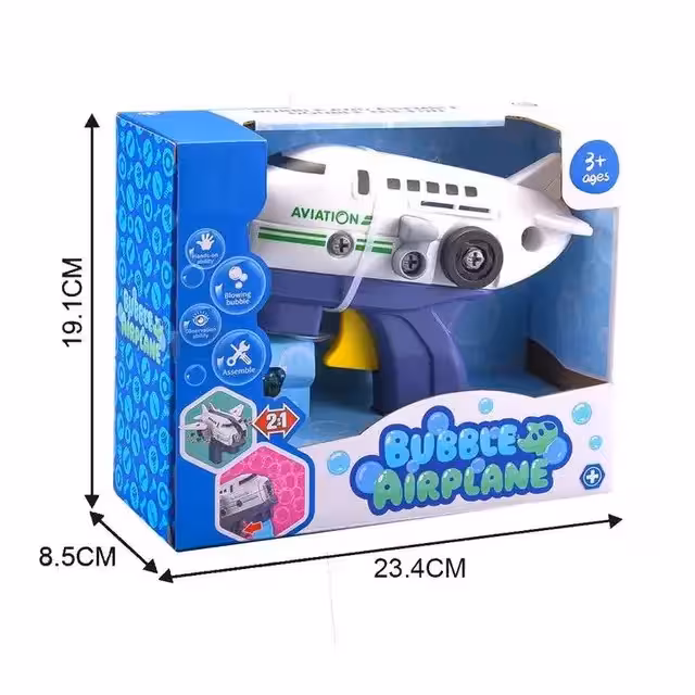 حباب ساز مخزن دار طرح هواپیما لگویی