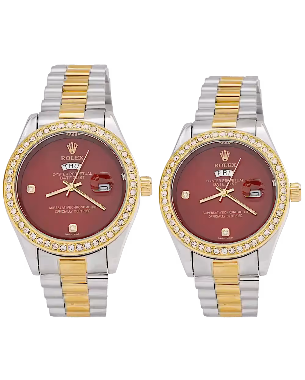 ست ساعت مچی رولکس ROLEX طرح DAY DATE مدل 1948