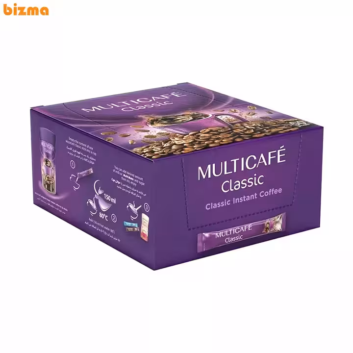 قهوه فوری کلاسیک مولتی کافه – 50 عددی