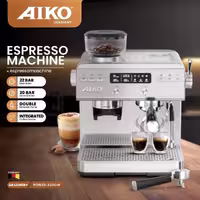 آسیاب قهوه و اسپرسوساز حرفه ای آیکو مدل B0018  1220ES