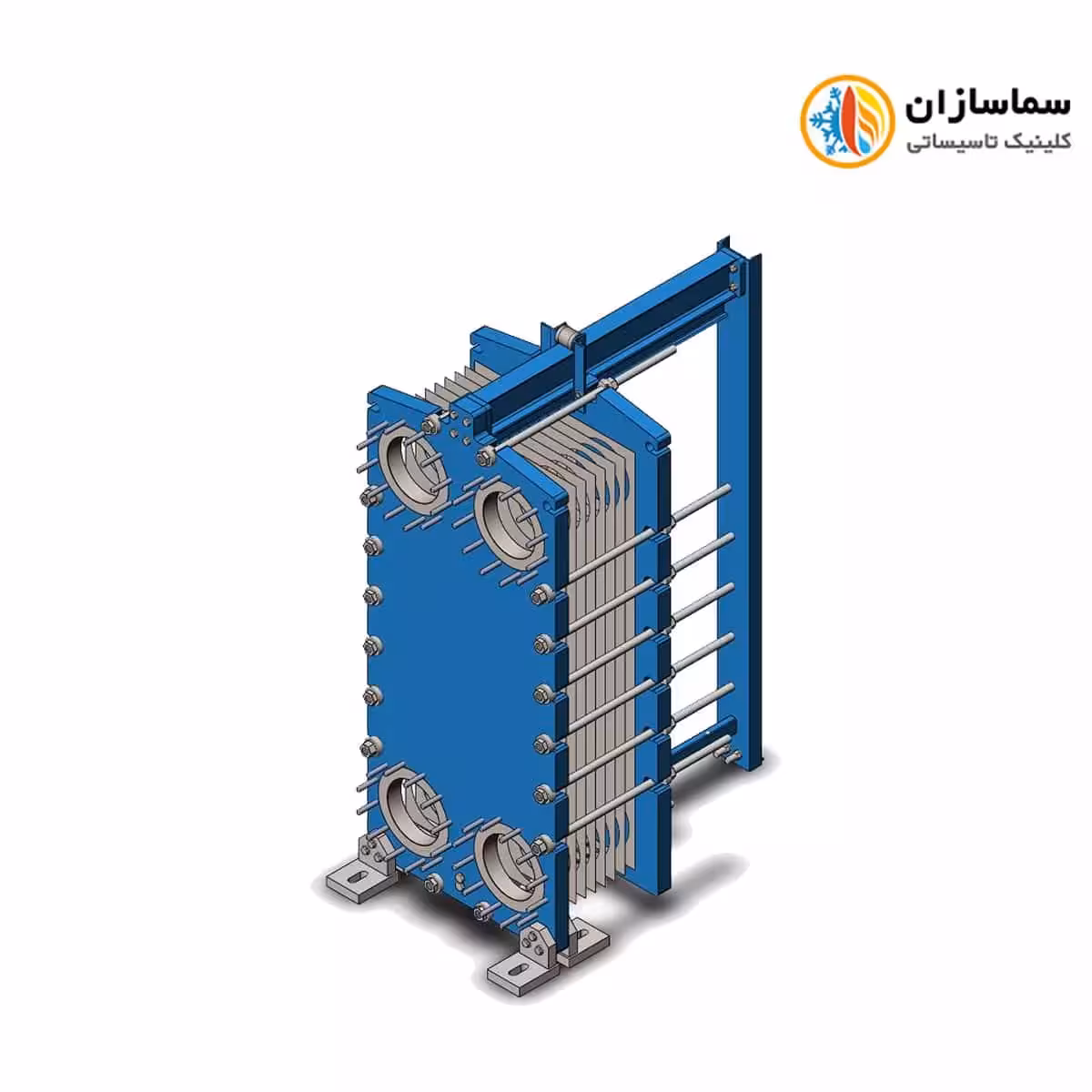 مبدل حرارتی صفحه ای هامون مدل HN30