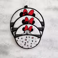 ست 3تایی دمکنی مخمل میکی موس - طرح 62