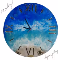 ساعت رزینی مدل دریا