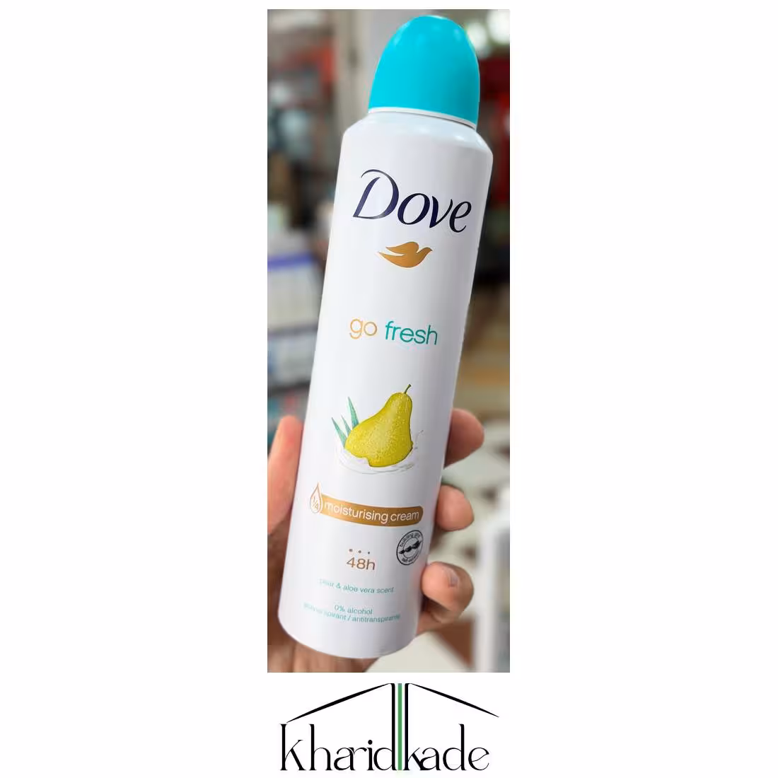 اسپری ضد تعریق داو رایحه گلابی