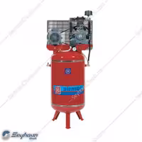 کمپرسور باد 400 لیتری ایرمک ایستاده 10 بار 4 اسب 2 سیلندر سه فاز مدل airmec vk25