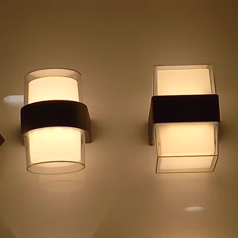 چراغ دکوراتیو دوطرفه پرنور بدنه آلمینیوم ضدآب