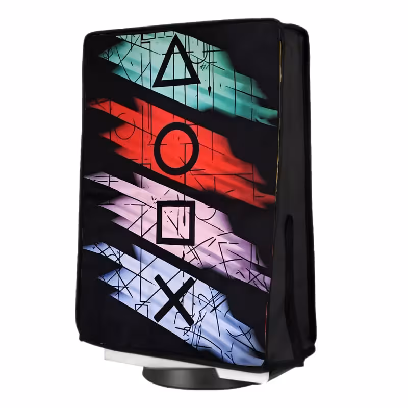 کاور کنسول PS5 فت طرح لوگو logo ps