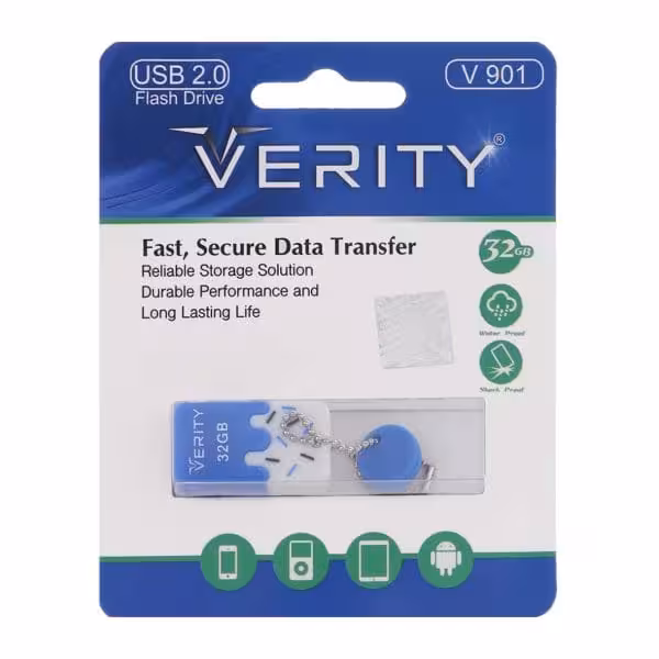 فلش مموری وریتی مدل V901 ظرفیت 32 گیگابایت