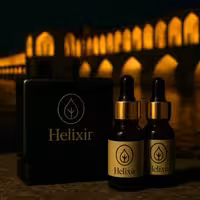 پک 2 عددی روغن هلکسیر   یک عدد صابون کربن هدیه