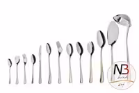 سرویس قاشق و چنگال 86 پارچه ناب استیل مدل برلین طلایی
