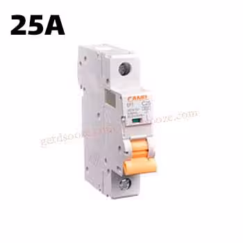 فیوز مینیاتوری تک فاز 25 آمپر کانل