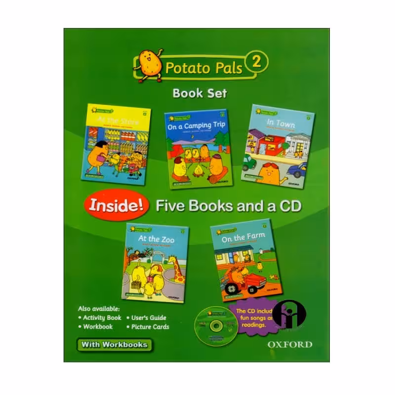 Potato Pals 2 Book Set پوتیتو پالس دو
