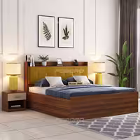 تخت خواب دو نفره لمسه دار فوبورو مدل سالیان