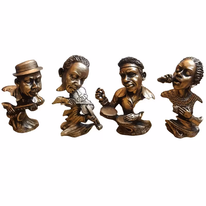 مجسمه طرح نوازنده مدل DKH-1060 مجموعه چهار عددی