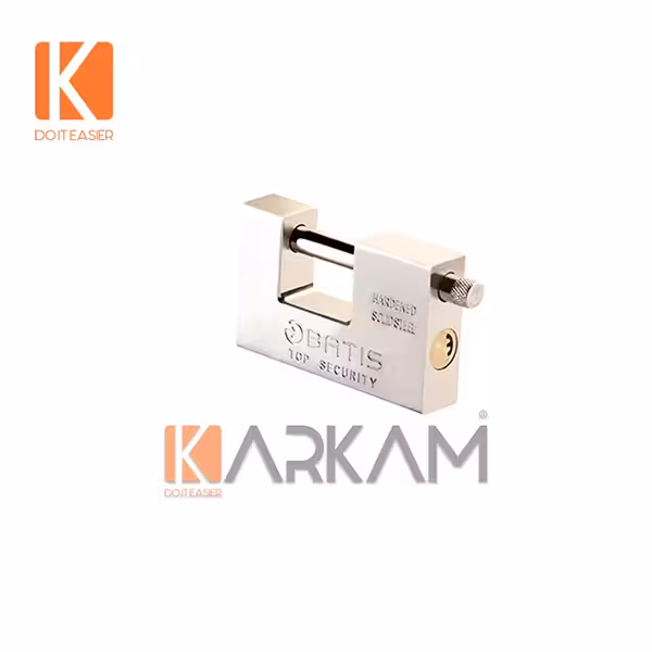 قفل کتابی 100 فولادی BA80034 باتيس